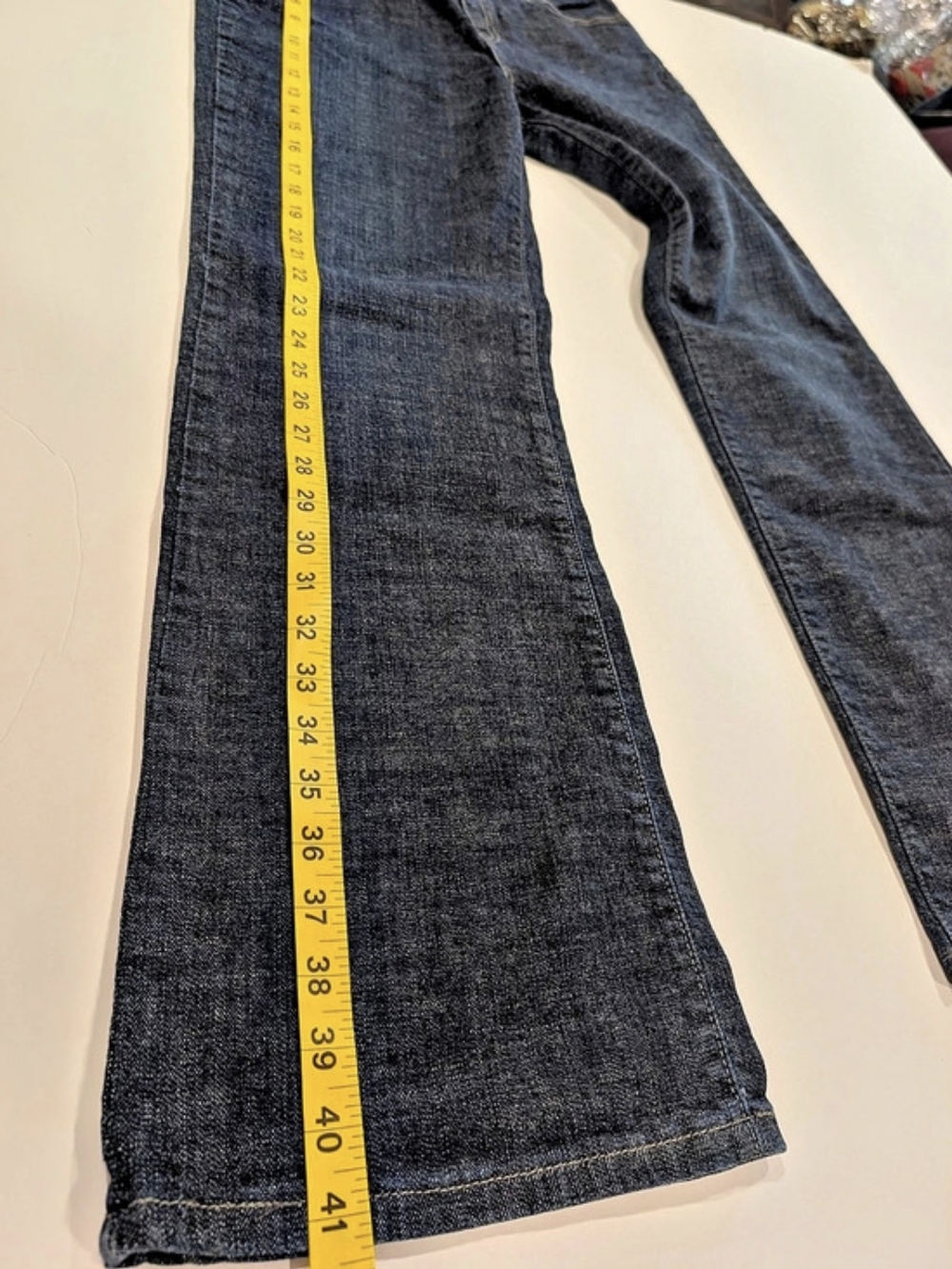 Levi's Perfectly Slimming Boot Cut 512 Jeans Boot Cut Jeans in Blue Waist 12 - Picture 4 of 15